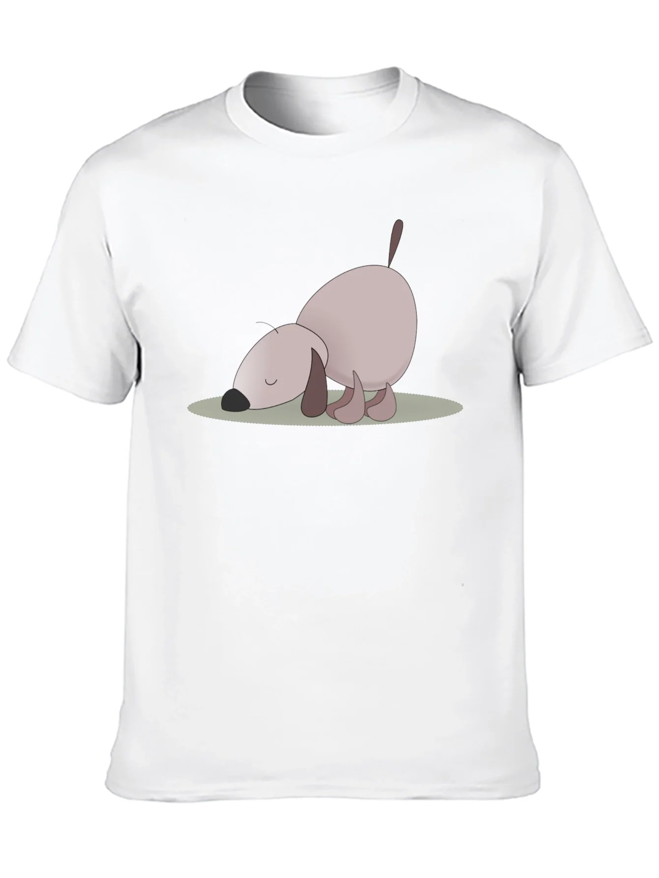 Cute Cartoon Dog Graphic Tee