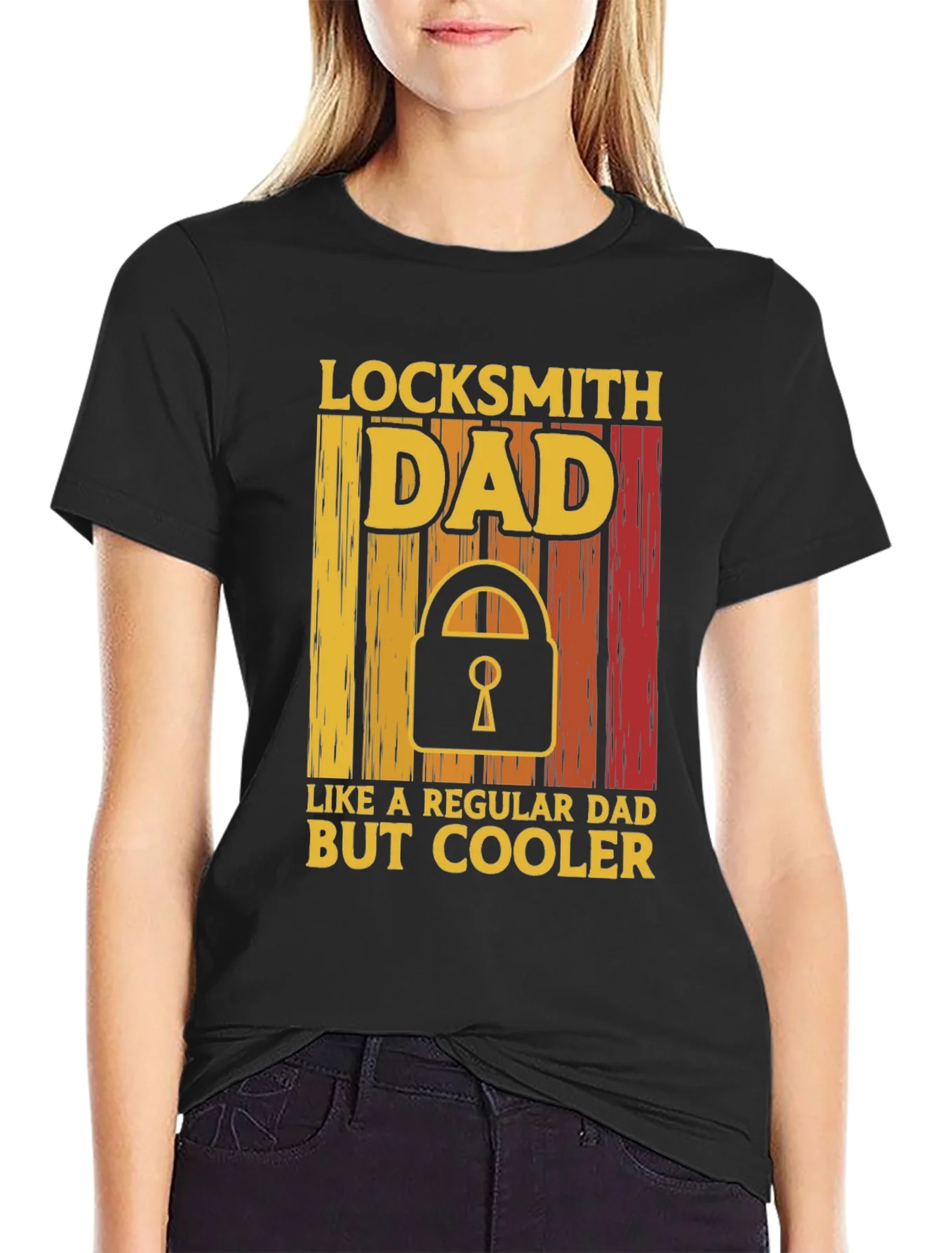 Locksmith Dad T-Shirt - Regular Dad But Cooler