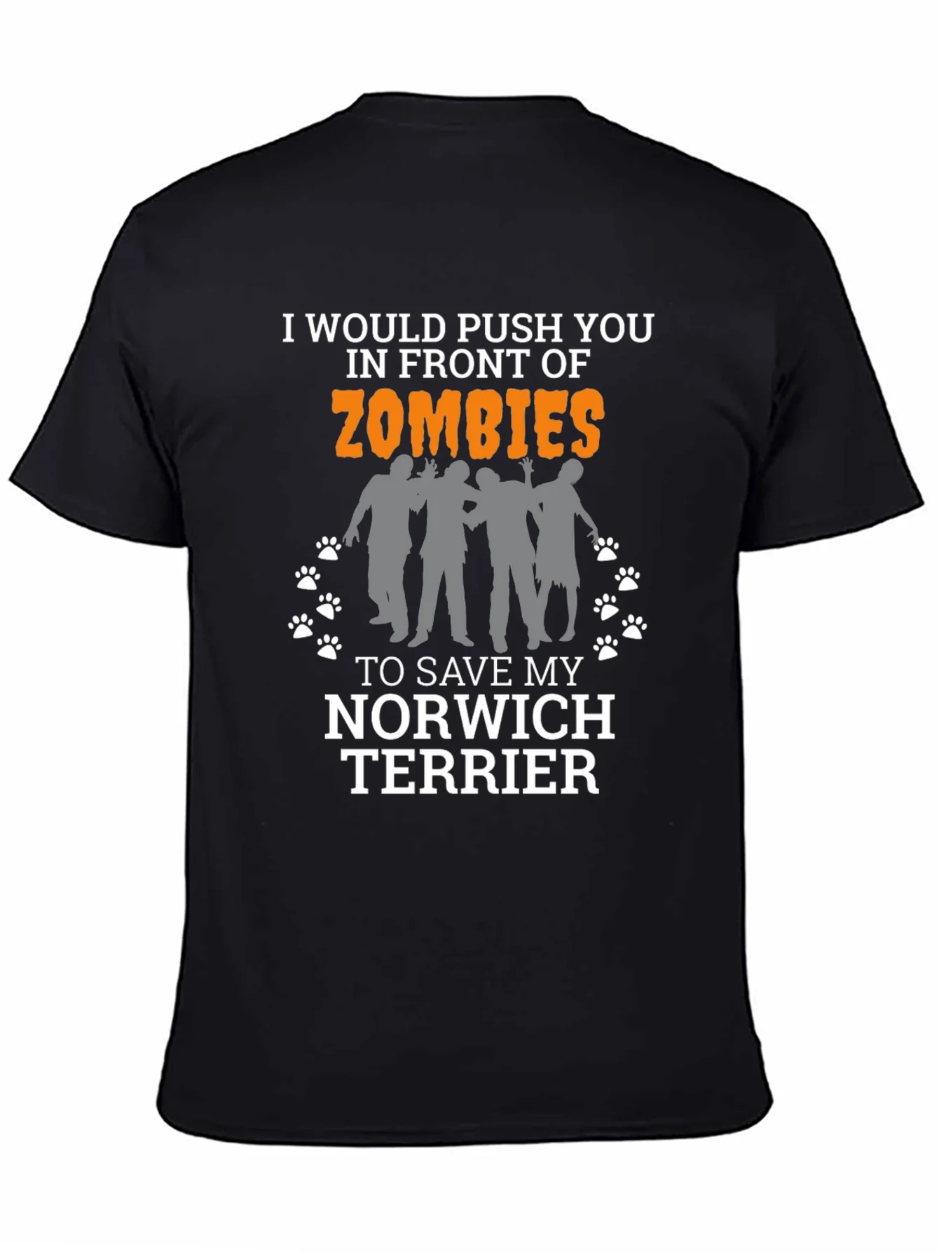 Zombie Norwich Terrier T-Shirt