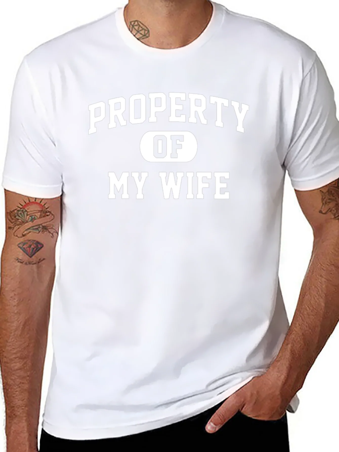 Property of My Wife Funny Mens T-Shirt
