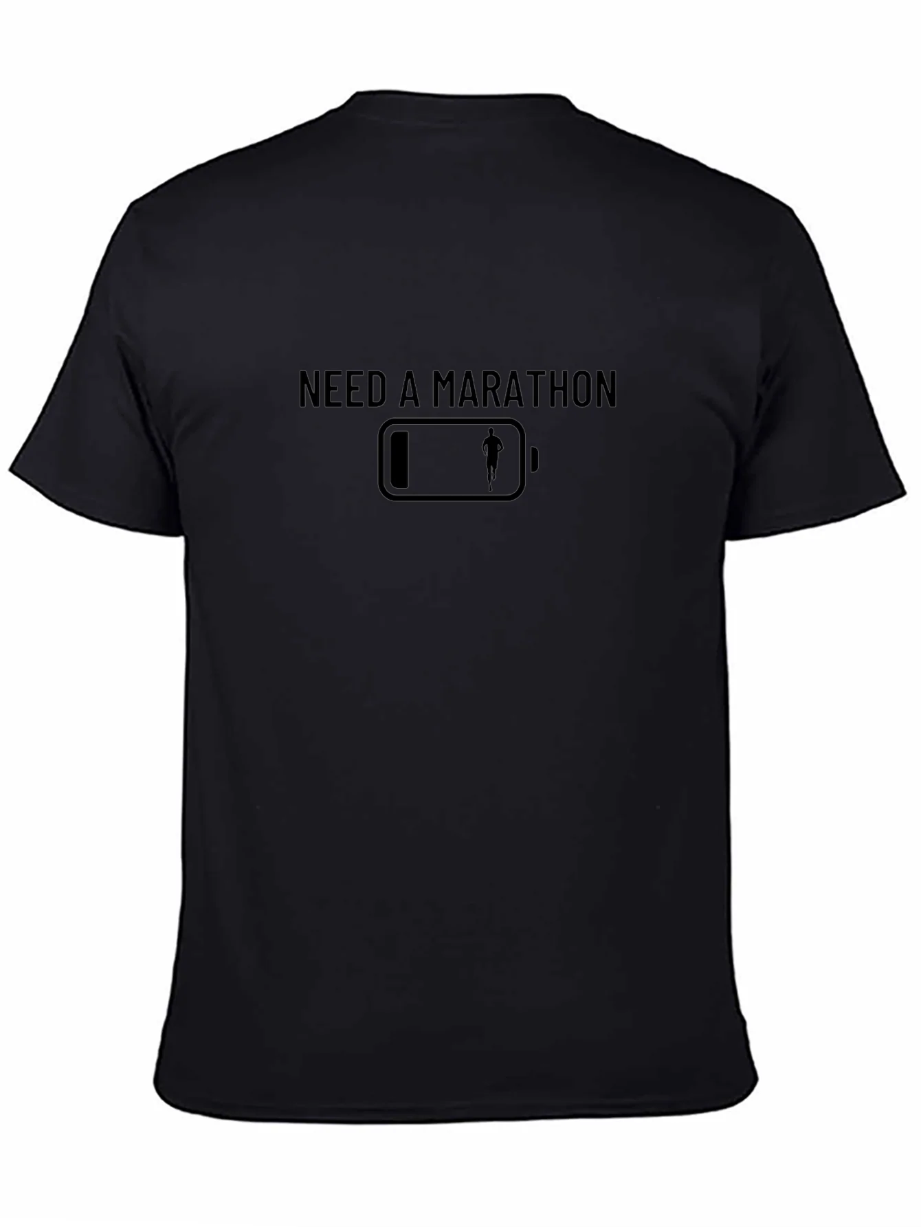 Need a Marathon T-Shirt - Low Battery Running Design