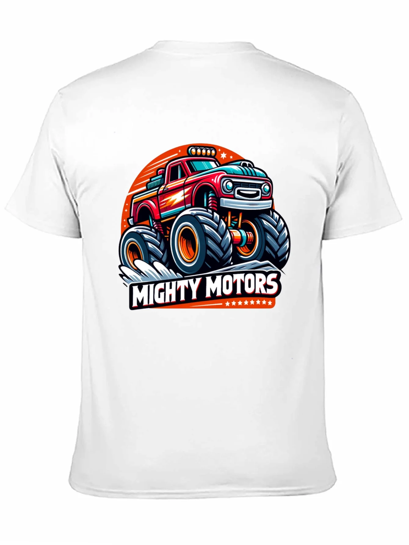Mighty Motors Monster Truck Graphic Tee
