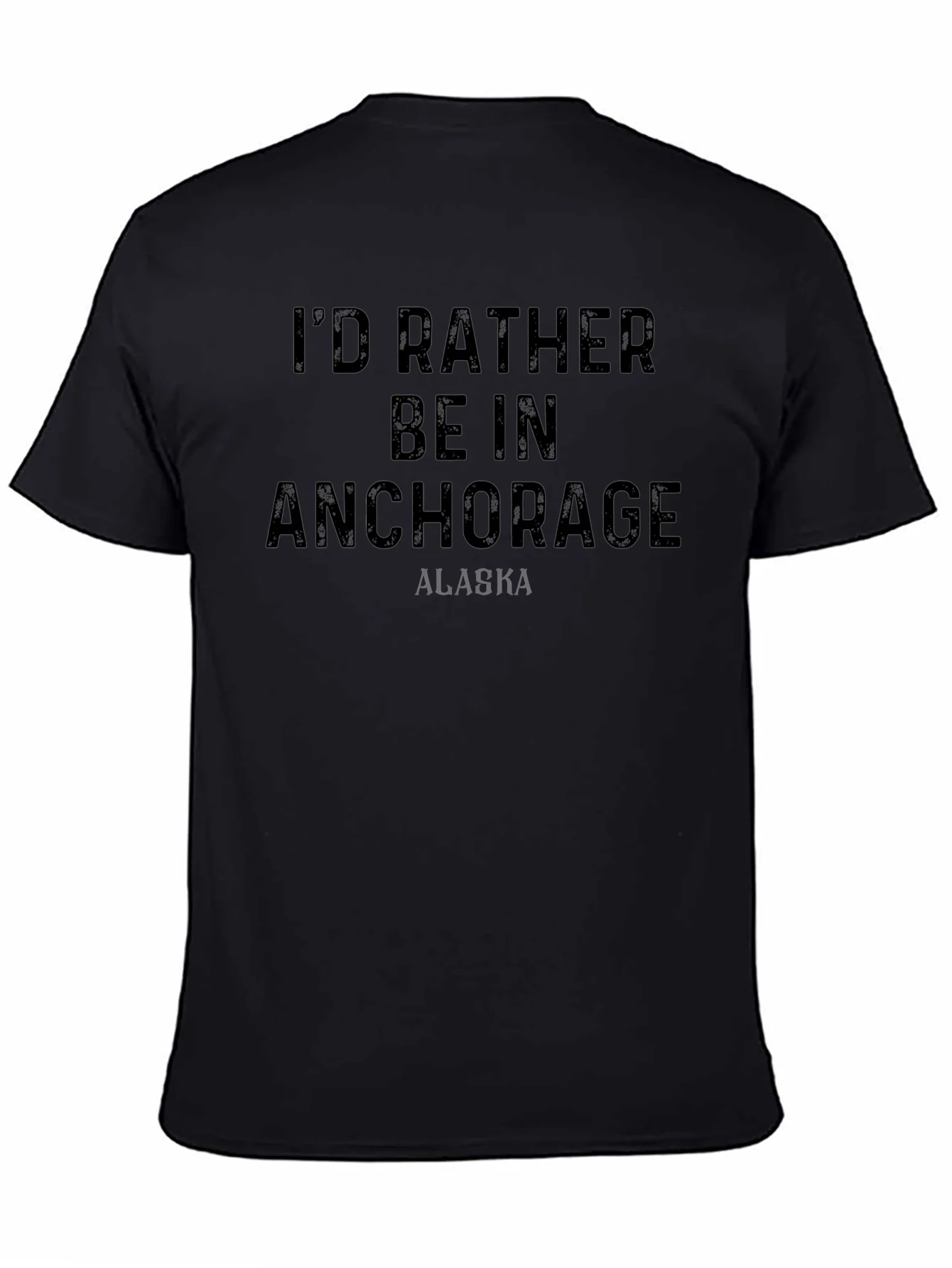 Anchorage Alaska Graphic Tee - Comfortable Mens T-Shirt