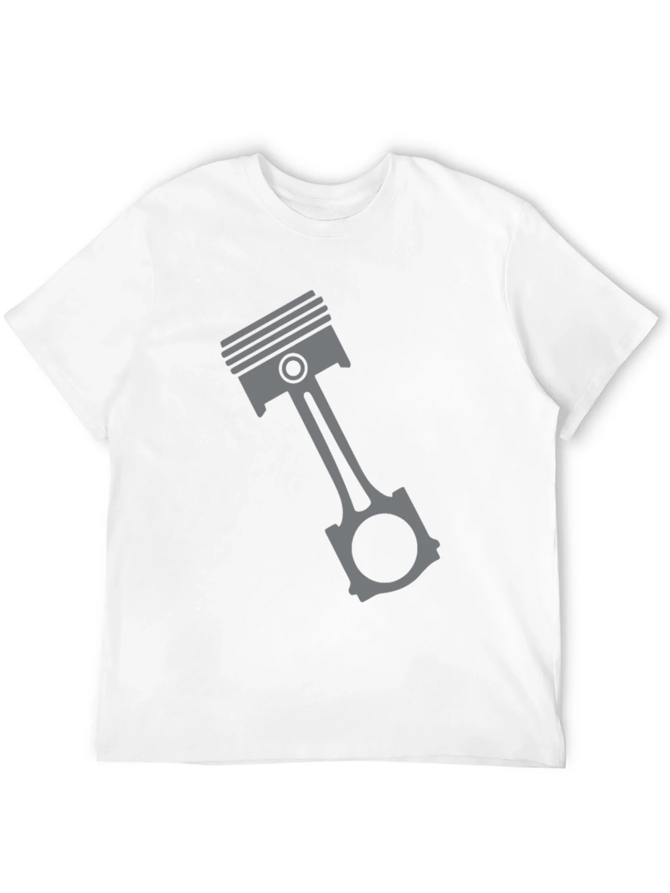 Piston Graphic Tee - Black Engine Enthusiast T-Shirt