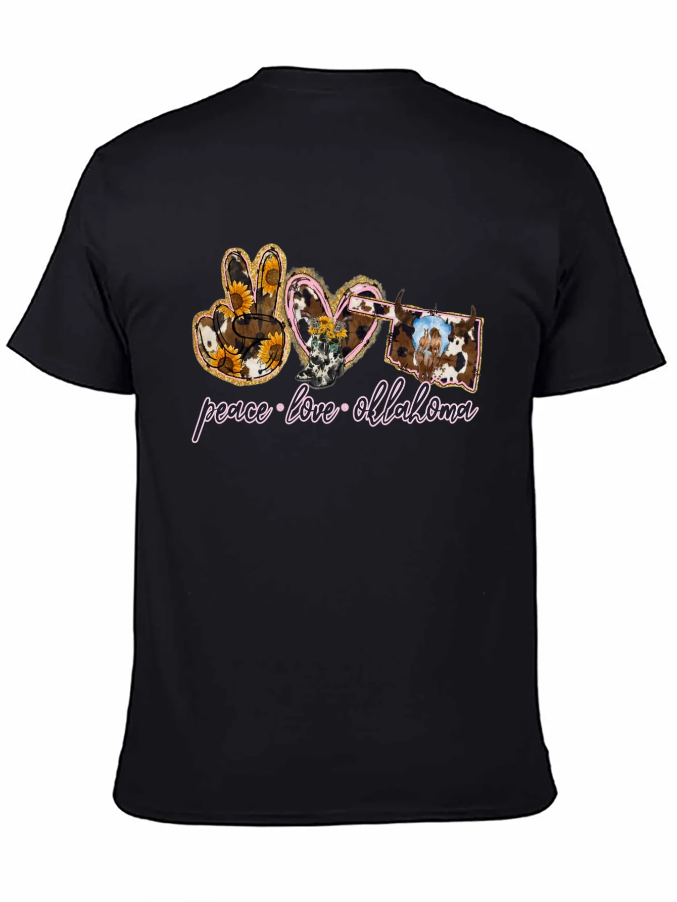 Peace Love Oklahoma T-Shirt