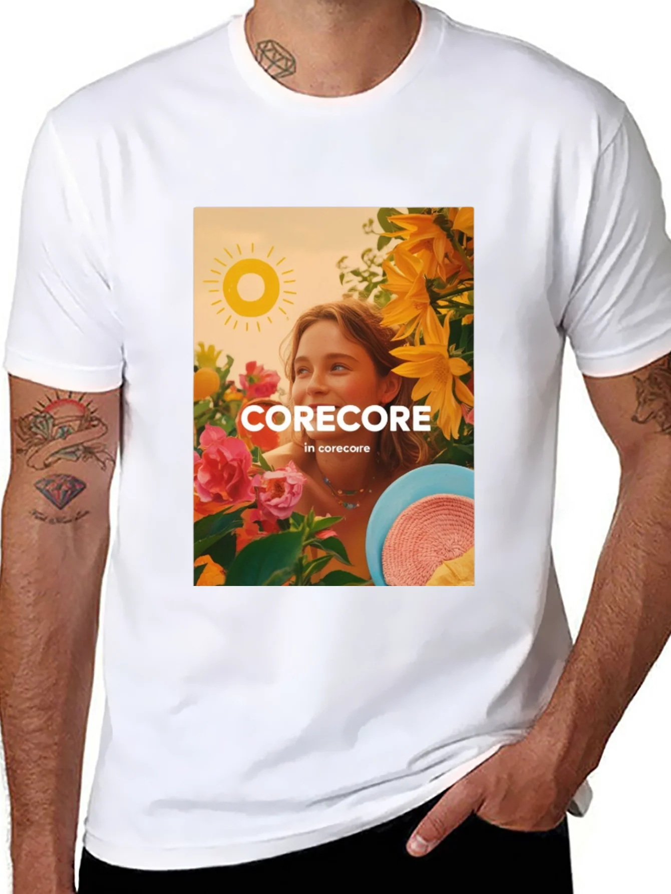 Corecore Graphic T-Shirt - Black