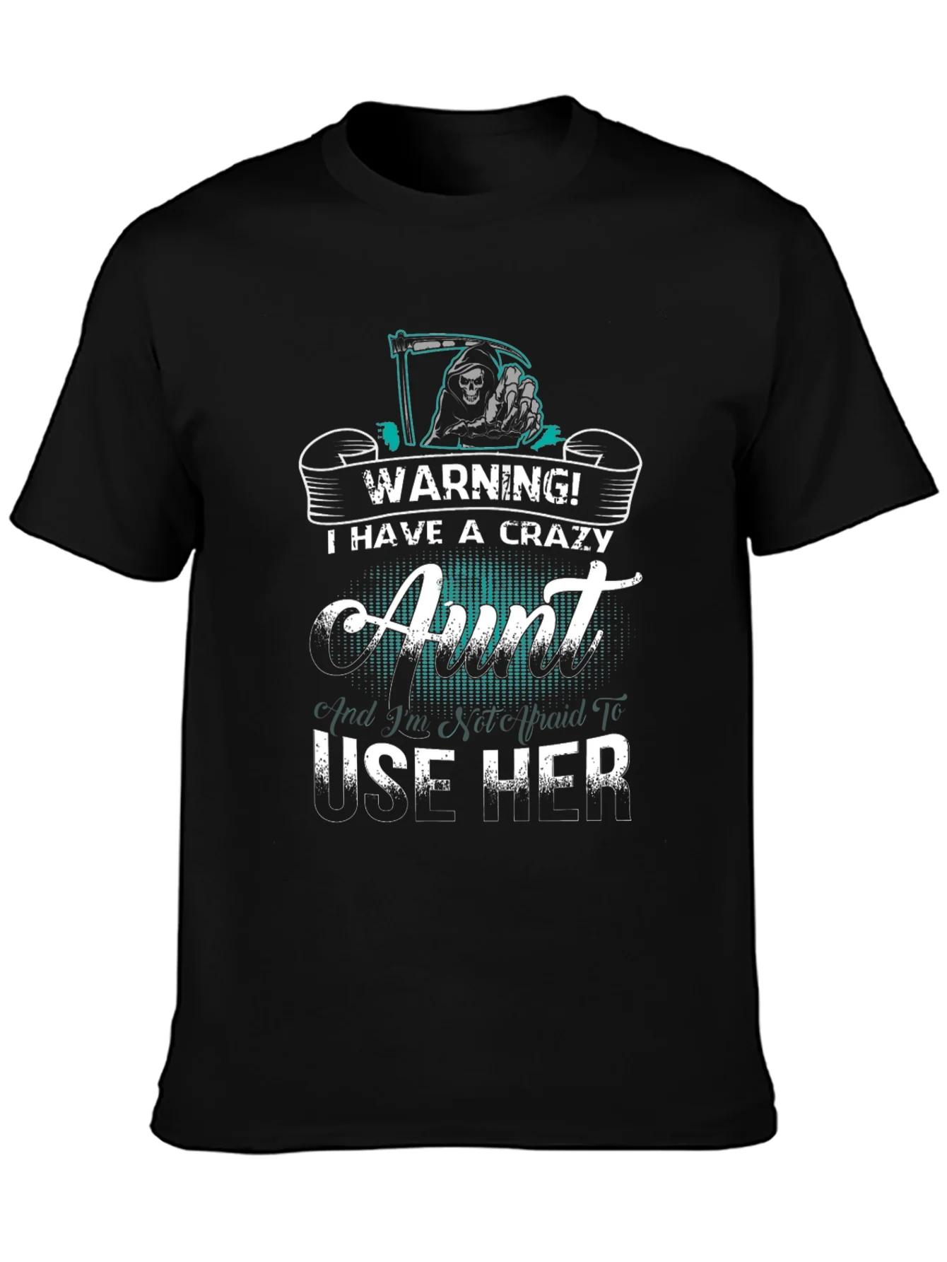Crazy Aunt Warning Graphic Tee - Unisex