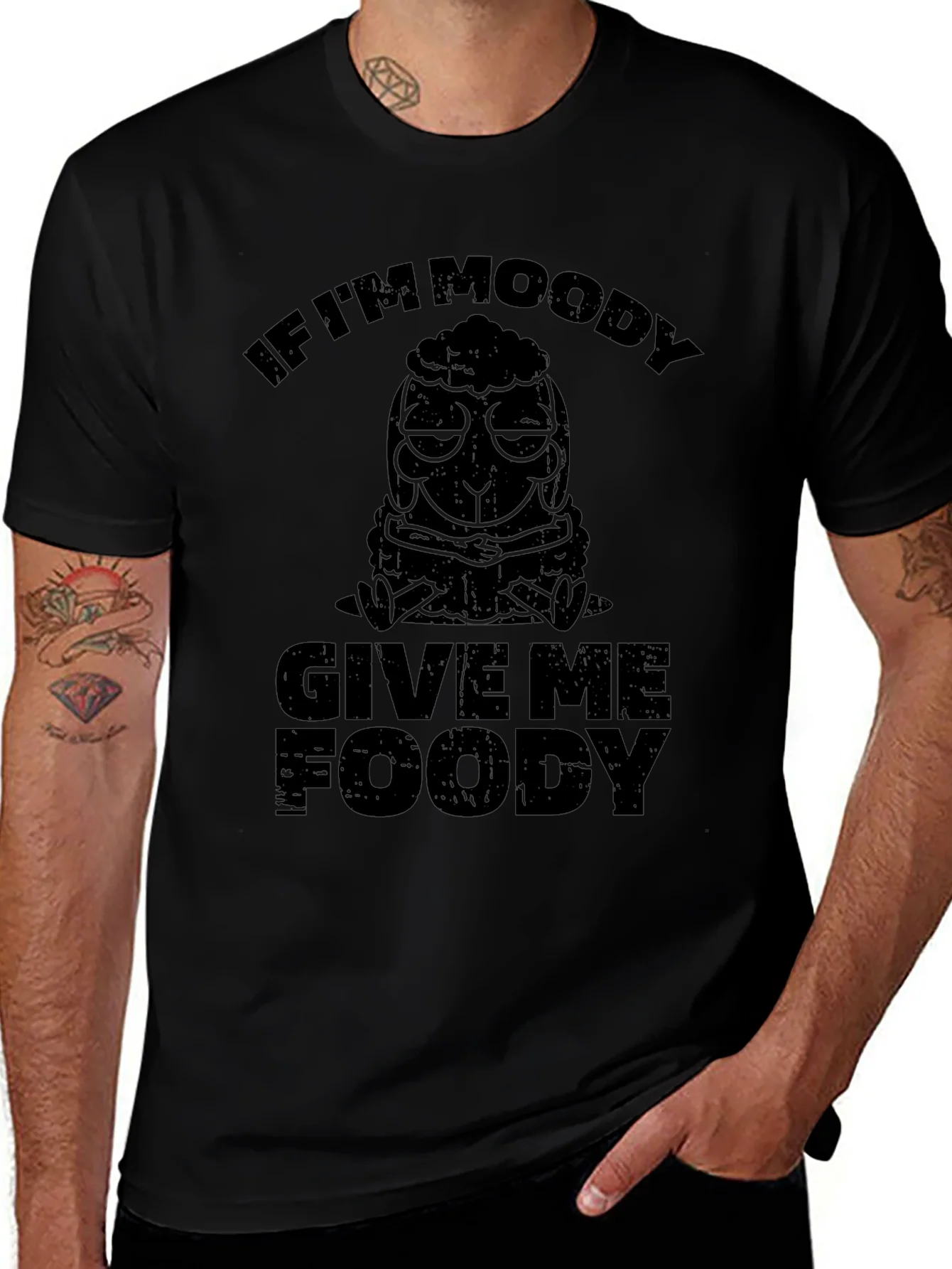 Moody Sheep Funny Graphic Tee